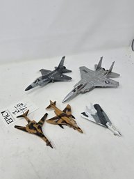 Lot 198 Assorted Set Of Metal Planes (set Of 5)