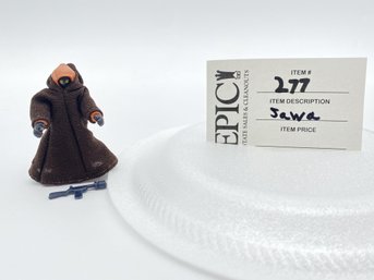 Lot 277 Star Wars JAWA Figure Cloak Brown Stitch 1977 Action Figure