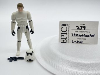 Lot 279 Stormtrooper Luke  Star Wars Figure