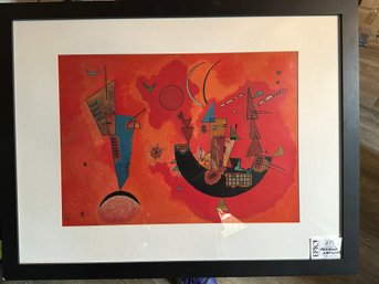 Lot 211 Wassily Kandinsky: Mit-Und-Gegen 1929  Artwork  34x 26