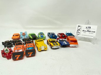 Lot 274 Collection Of 14 Vintage Slot Cars: Racing Excitement From The Past