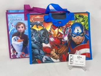 Lot 304 Disney Frozen 2 & Marvel Tri-Fold Storage Cases: Organize In Style!