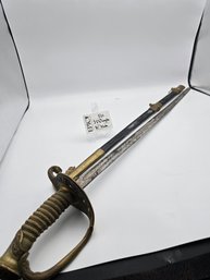 Lot 320 The US Model 1852 Naval Officer's Sword, Original, Antique.