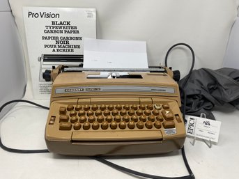 Lot 406  Vintage Smith-Corona Electric Typewriter, Model 6E - Classic Writing Equipment