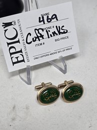 Lot 469 Mens Cufflinks: Elegant Pair For Sophistication