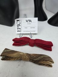 Lot 479 Ormond NYC Bow Tie Set: 2 Pieces - Stylish Duo