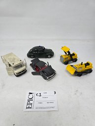 Lot 3 5  German And Italian Vintage / Antique Toy Cars , Playable Conditions.