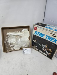 Lot 14 AMT 1:7600 Start Trek K-7 Space Station Plastic Model Kit, Un-assembled Hobby Kit
