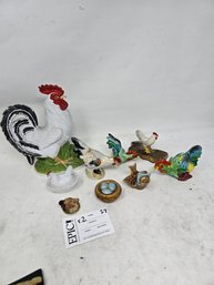 Lot 27 Ceramic Figures, Chicken, Egg, Birds Etc.