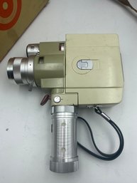 Lot 110 Minolta Zoom 8 Movie Camera With Case, Serial #212663
