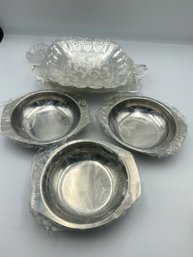 Lot 116 WMF Cromargan Stainless Steel Serving Plates And Trays