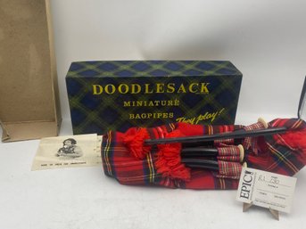 Lot 130 Doodlesack Miniature Bagpipes, Miniature Or Novelty Version Of Bagpipes