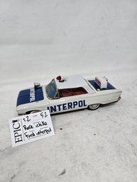 Lot 52 Collector Item: Rare Ichiko Ford Interpol. Good Condition, Collectible Item