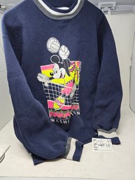 Lot 53 Vintage 90's Disney Mickey Mouse Washington Volleyball Spike, Size Large, Limited Edition Per State