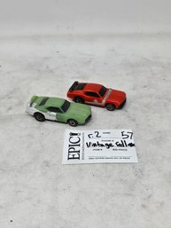 Lot 57 Rare 1969 Hot Wheels Redline Sizzlers Red Boss 302, And Green Pontiac Firebird