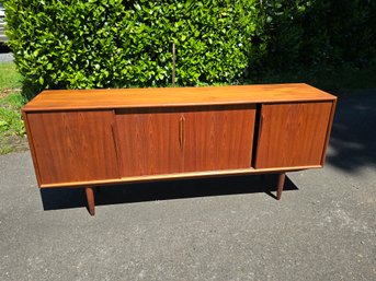 (Local Delivery Available) MCM Danish Teak Credenza  Buffet Axel Christensen ' Mobler'