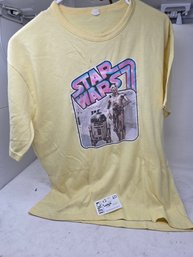 Lot 60 70s Vintage Star Wars Authentic Tee Shirt R2D2 C3PO