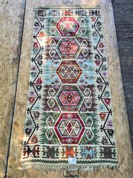 Lot 227 Stylish Woven Rug: 76'x36' - Add Warmth And Texture To Your Space