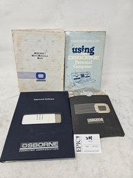 Lot 244 Osborne 1 User's Reference Guide And Osborne-1A User/reference Manual And Distribution Diskettes