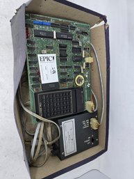 Lot 245 TM990/189 Single Board Computer Display, TM 990/519 Triple Output Power Supply And Original Manual
