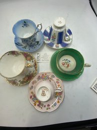 Lot 363 Royal Albert 'Radiance Series' Tea Cups & Saucers