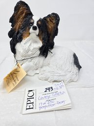 Lot 293 L'image Collection Reclining Papillon Dog Sculpture - 7.5' X 5' X 6.5' (T) - #17 Of 250