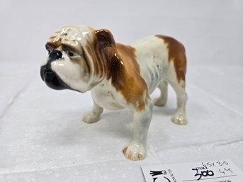 Lot 300 Vintage Goebel Ceramic Bulldog Figurine 6.5x3.5 4'(T)