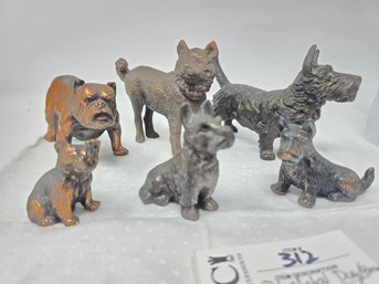 Lot 312 Collectible Pot Metal Dog/Bear Figurine