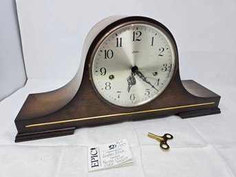 Lot 321 Vintage Collectible German Linden Mantel Clock Forest Chime