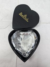 Lot 391 Rosenthal Large Crystal Heart