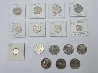 Item 4 Assortment Of Coins Including Rare Mint Marks And Special Issues