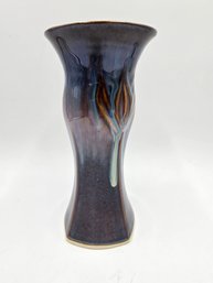 Item 35 Studio Art Vase - 4x4x8.75' Tall