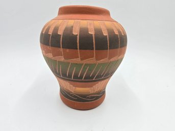 Item 36 Native Unique Design Vase 4.75x4.75x5.5' Tall