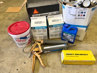 Silicone, Caulking, Glue Etc