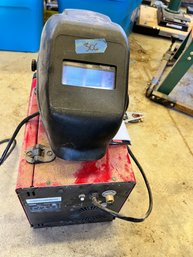 Lincoln Electric Welder And Welding Mask