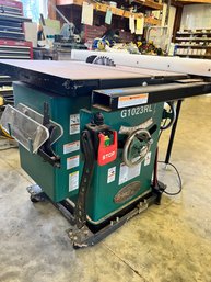 220 V Grizzly G1023RL Table Saw And Router Extension Table (no Router)