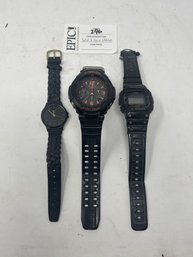 Lot 246 Set Of Casio Watches