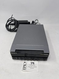 Lot 278 Sony HDV Cassette Recorder