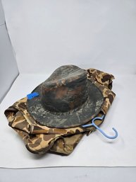 Camo Fishing Hat & Vest L