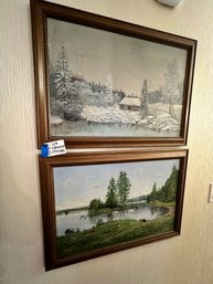 Lot 213 Lot Of E. Nordstrom Paintings