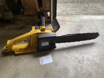 Lot 80 Lot Of Electric Chain Saw