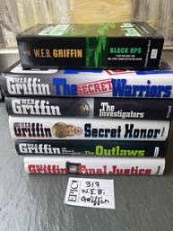 Lot 317 Bunch Of W.E.B Griffin Books
