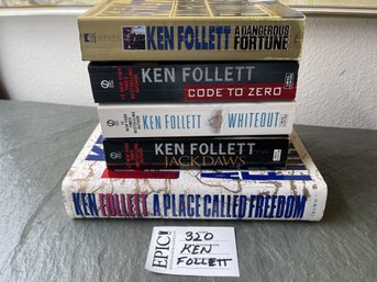 Lot 320 Lot Of Ken Follett Books