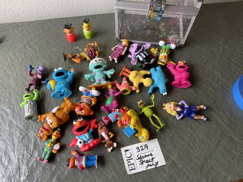 Lot 329 Lot Of Assorted Sesame Street Toys