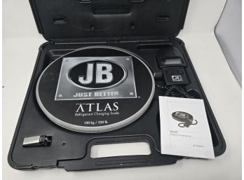 Lot 5 JB ATLAS Refrigerant Charging Scale 220lb