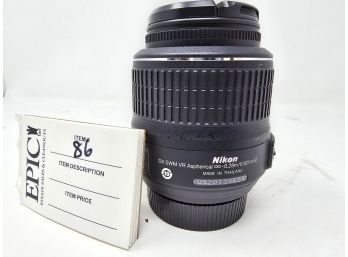 Lot 86 Nikon Camera Lens
