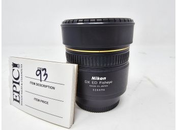 Lot 93 Nikon Camera Lens