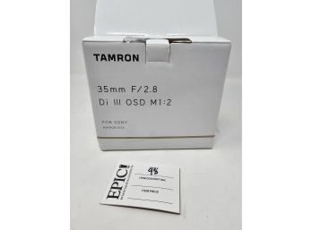 Lot 98 Tamron Camera Lens