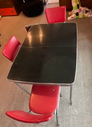 Vintage Howell Chromesteel  Table And Chairs