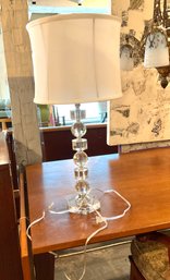 Contemporary Lucite/Acrylic Table Lamp